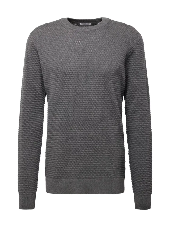 KnowledgeCotton Apparel Jersey 'Vagn' grafito