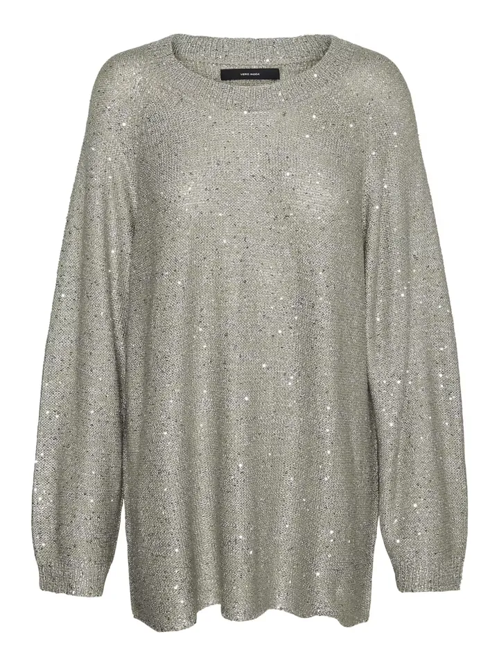 VERO MODA Jersey 'LEILANI' gris