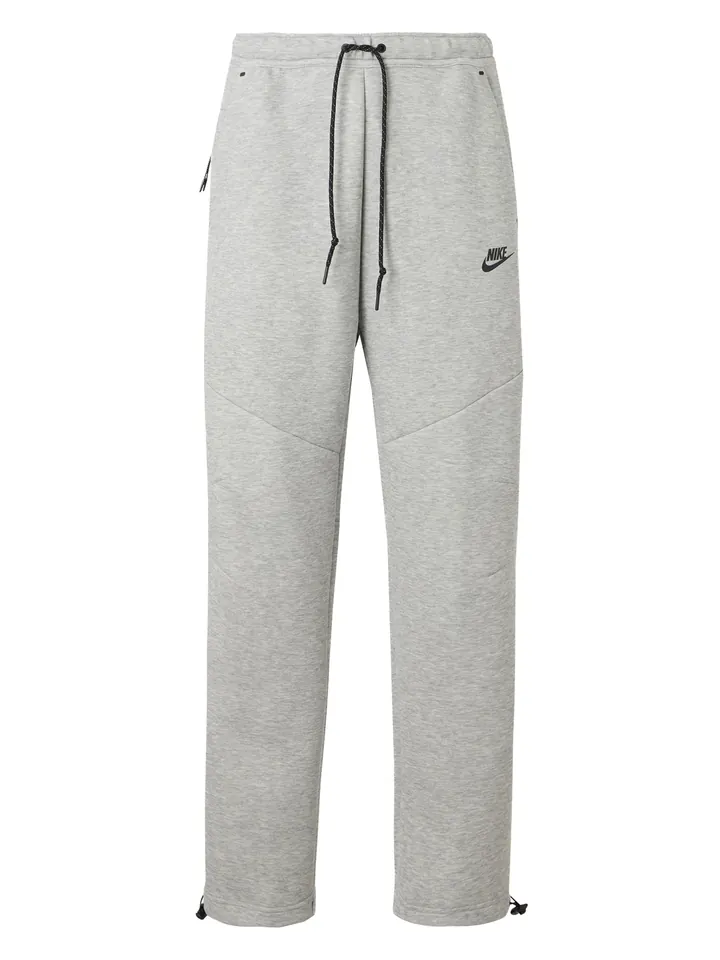 Nike Sportswear Pantalón 'TECH FLC'  gris claro / negro