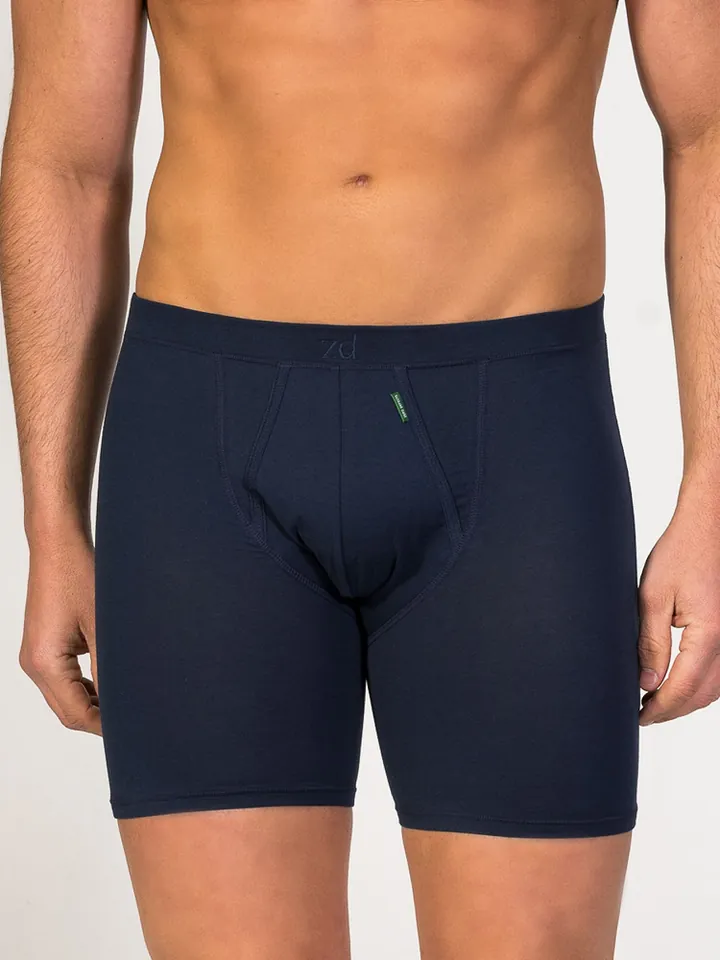zd ZERO DEFECTS Calzoncillo boxer 'Cyclist Egyptian cotton'  navy