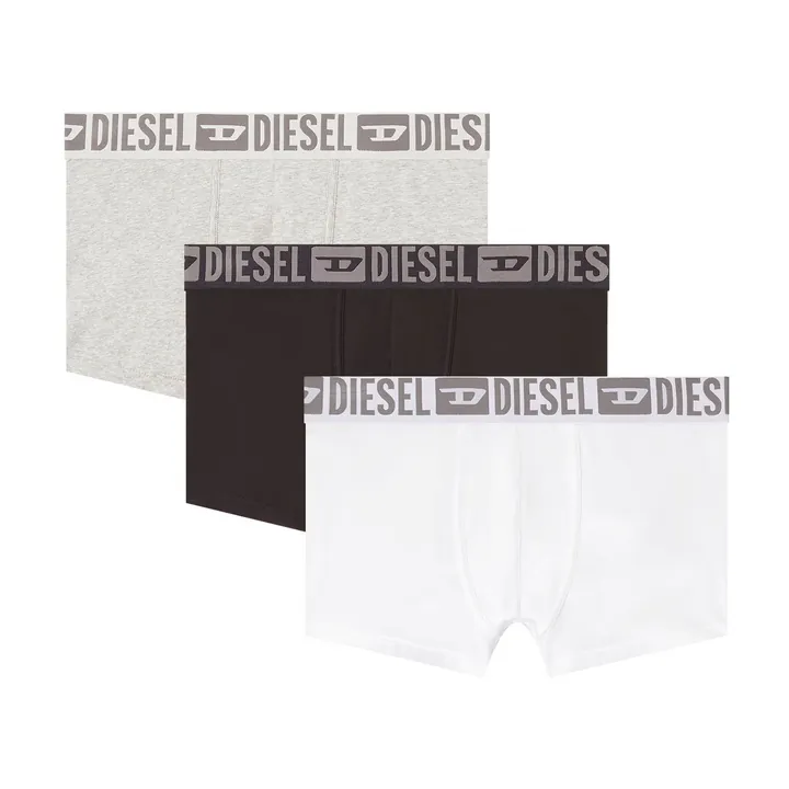 DIESEL Calzoncillo boxer beige / negro / blanco