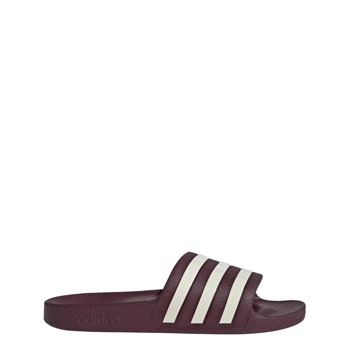 ADIDAS SPORTSWEAR Zapatos abiertos 'Adilette Aqua' rojo vino / offwhite