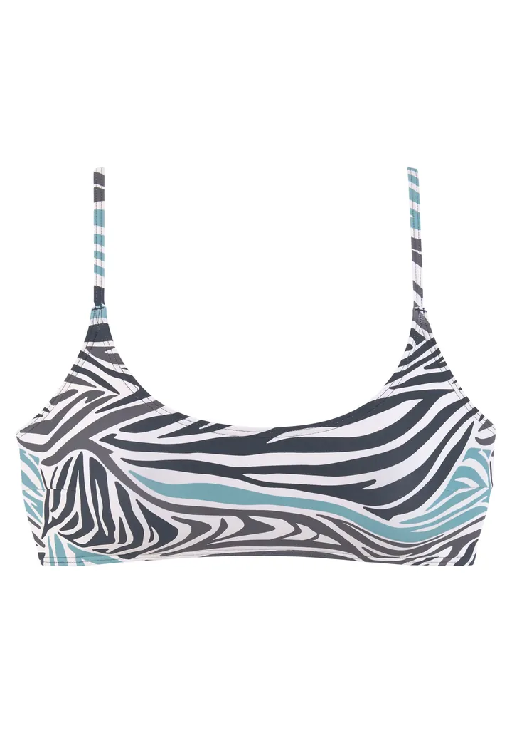 SUNSEEKER Top de bikini marino / turquesa / blanco