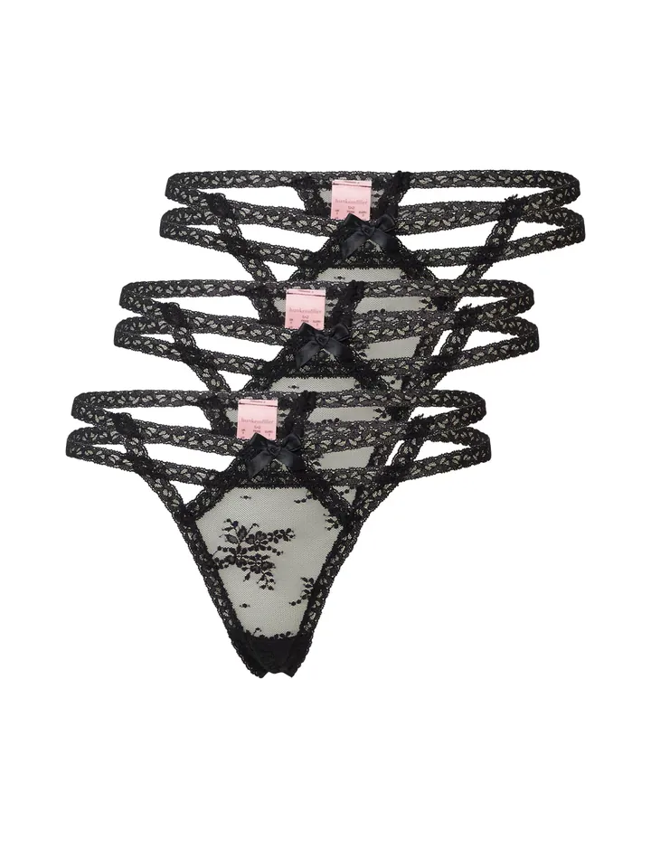 Hunkemöller Tanga 'Irina'  negro