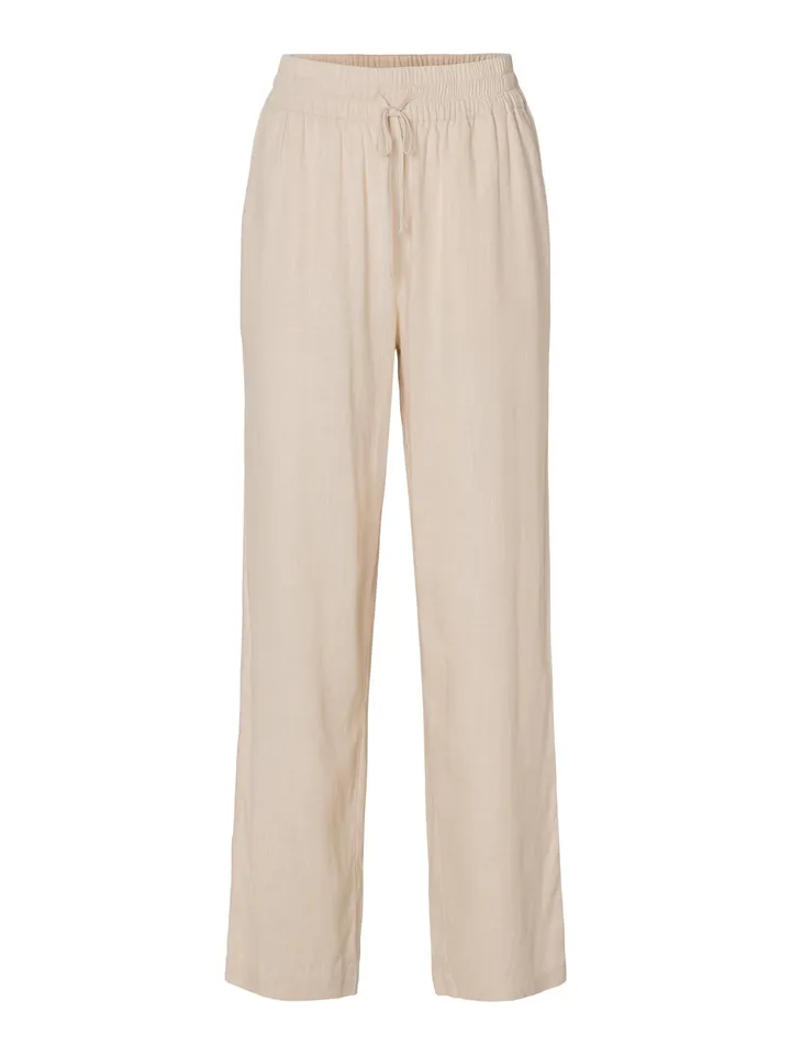 SELECTED Pantalón 'Viva-Gulia'  beige moteado