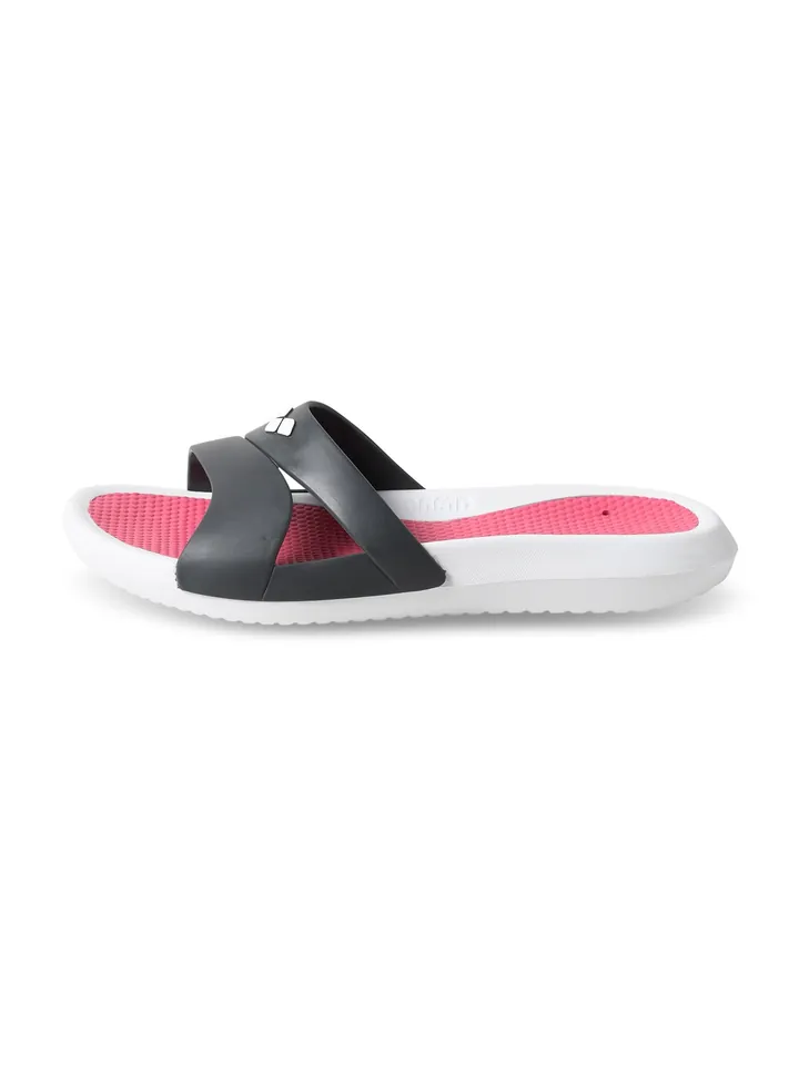 ARENA Zapatos para playa y agua 'Nina' gris oscuro / blanco