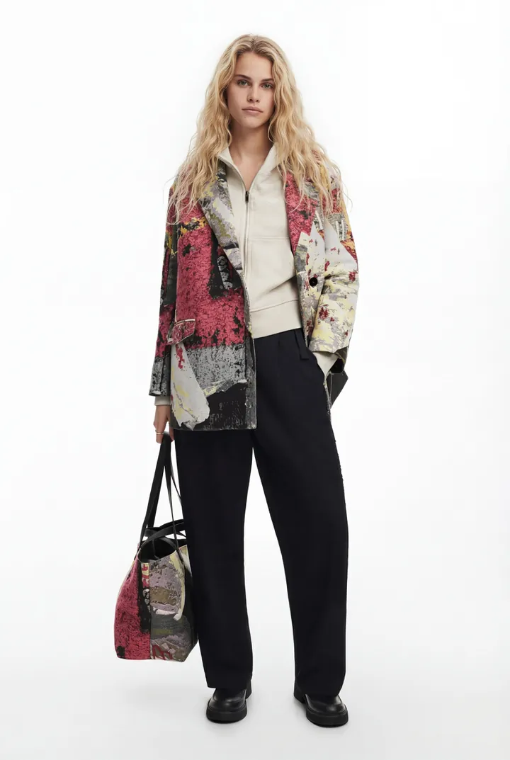 Desigual, Abrigo largo arty M. Christian Lacroix, L