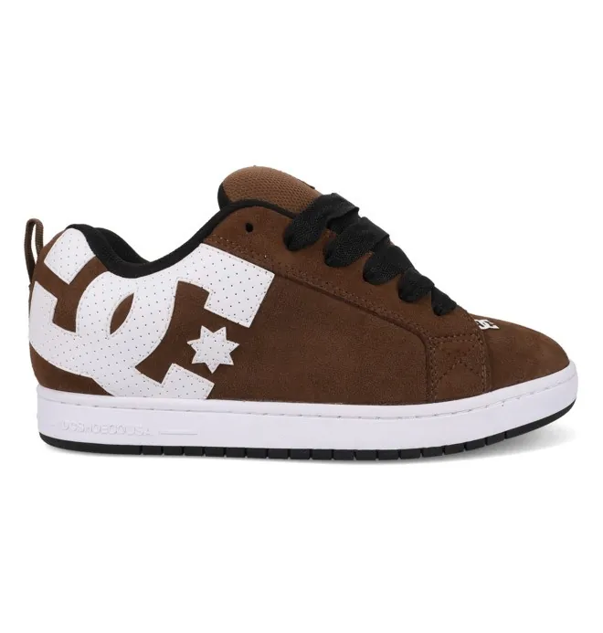 Court Graffik - Zapatillas de piel Marrón Unisex