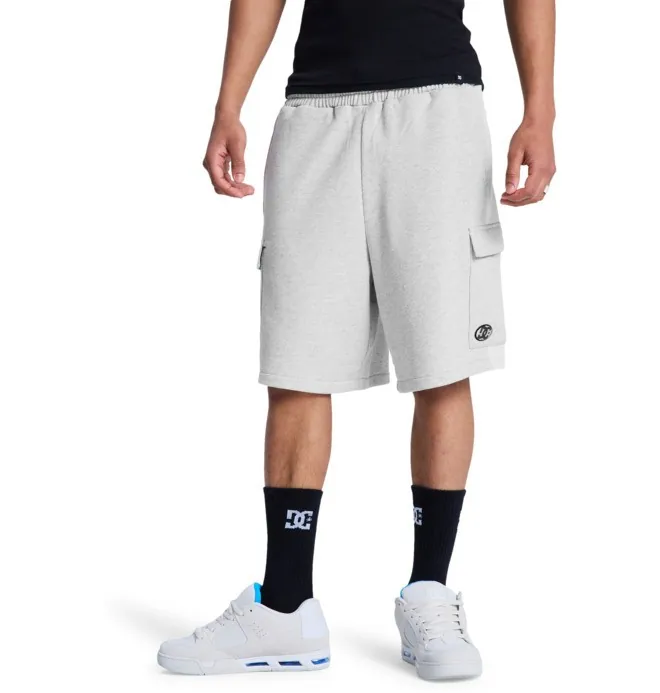 Flow Down - Short de Felpa Gris Hombre