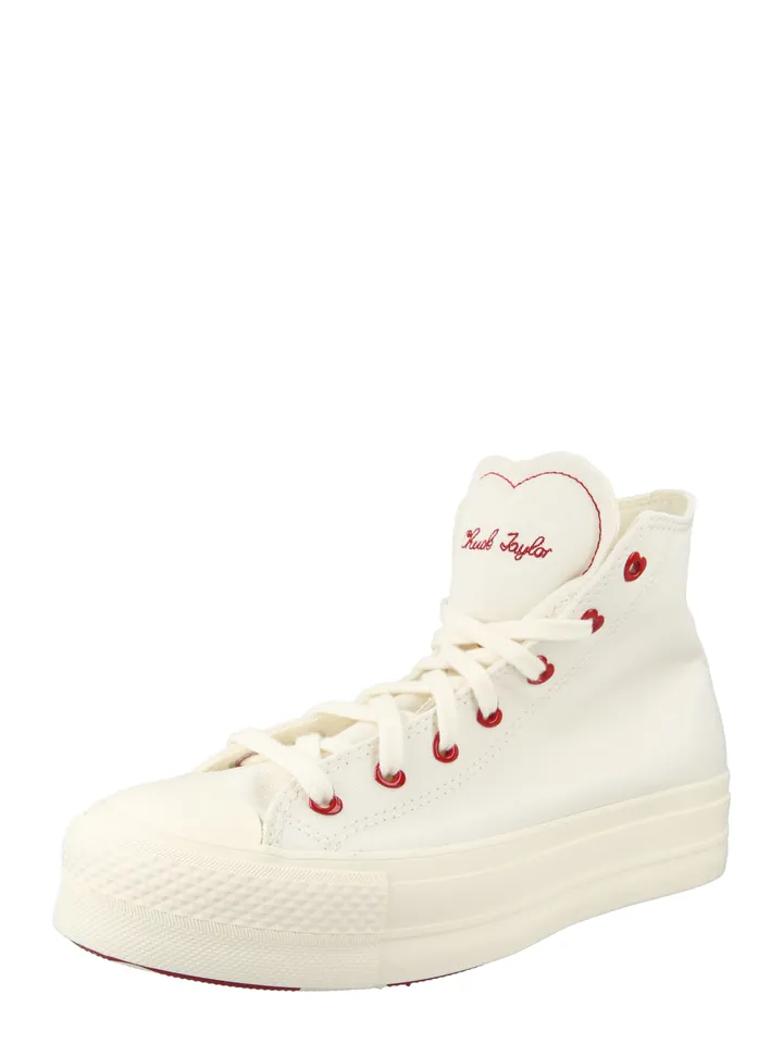 CONVERSE Zapatillas deportivas altas 'Chuck Taylor All Star'  rojo vivo / blanco