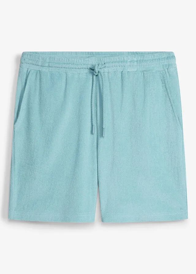 Pantalón corto de rizo con cinturilla cómoda