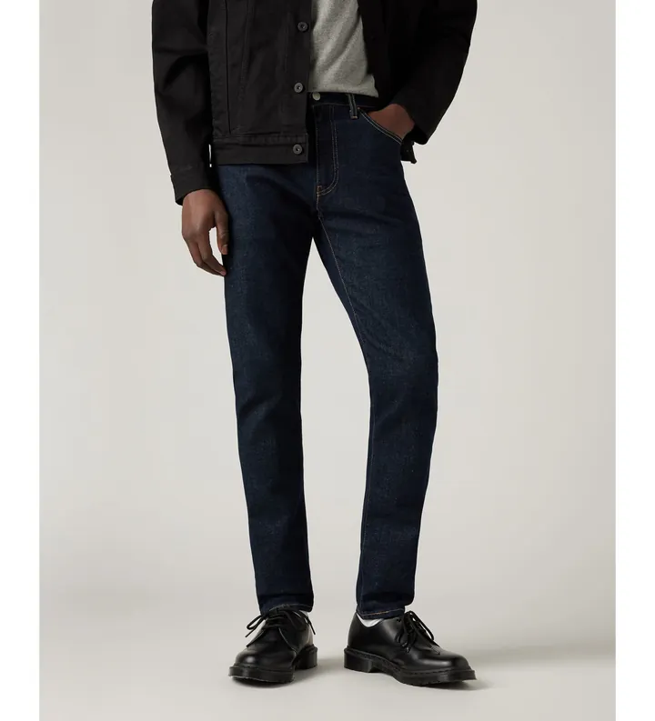 Levi's para hombre. 28833-0280 Jeans 512 Slim Taper marino (28/32), Azul, Casual, Algodón, Denim
