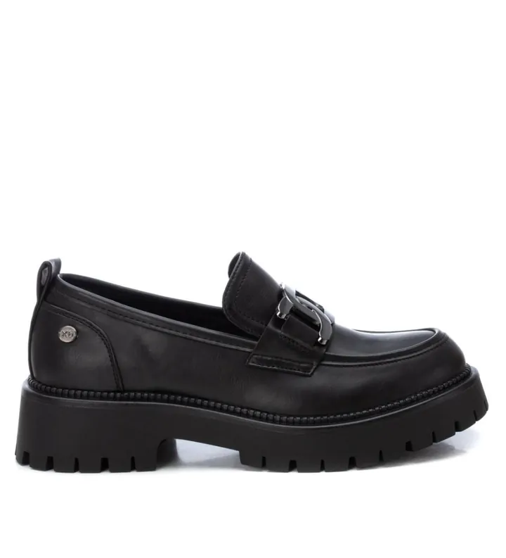 Xti para mujer. 14329102-NEGRO Mocasines 143291 negro (36), 3 a 5cm, Ninguno, Casual