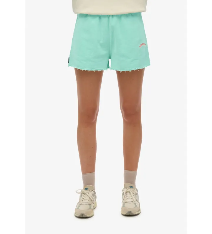 Superdry para mujer. W7110462A Short teñido Essential 
 turquesa (36), Casual, Algodón