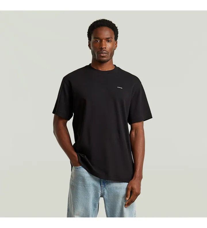 G-Star para hombre. D28609-C812-6484 Camiseta True Regular negro (M), Casual, Algodón, Manga corta