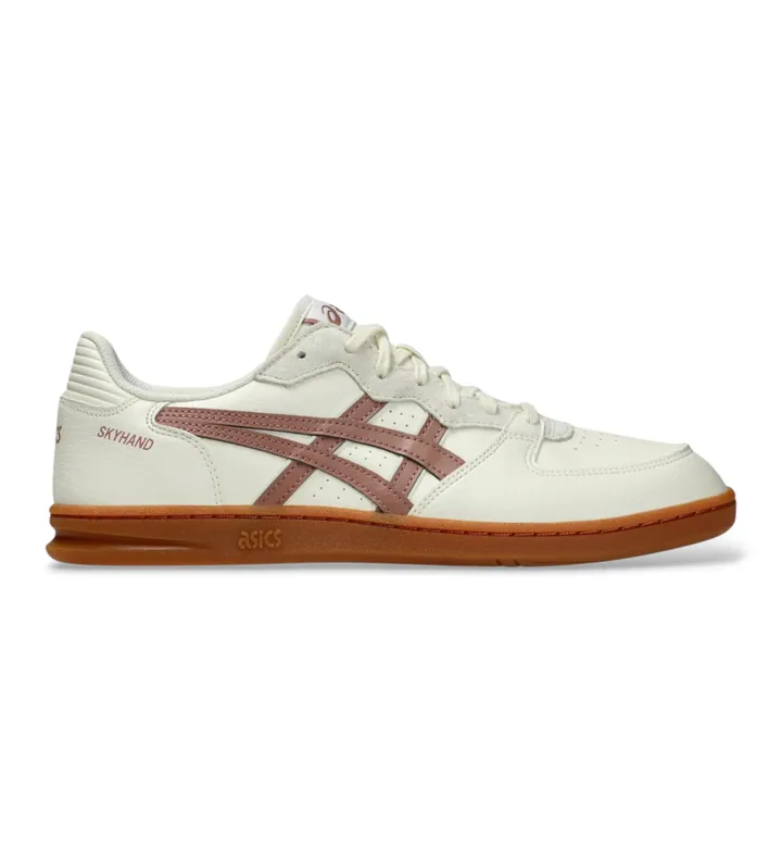 Asics unisex. 1203A451 Zapatillas de Piel Skyhand OG blanco (39.5), Plano, Cordones, Casual