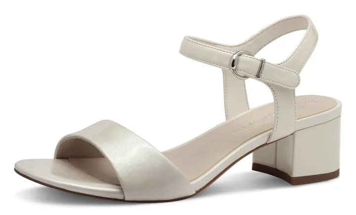 Tamaris Sandalias con hebilla champán