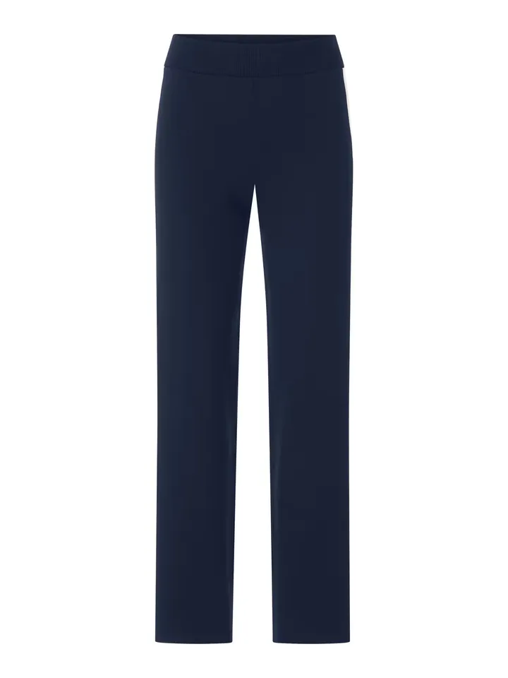 Rich & Royal Pantalón azul / blanco