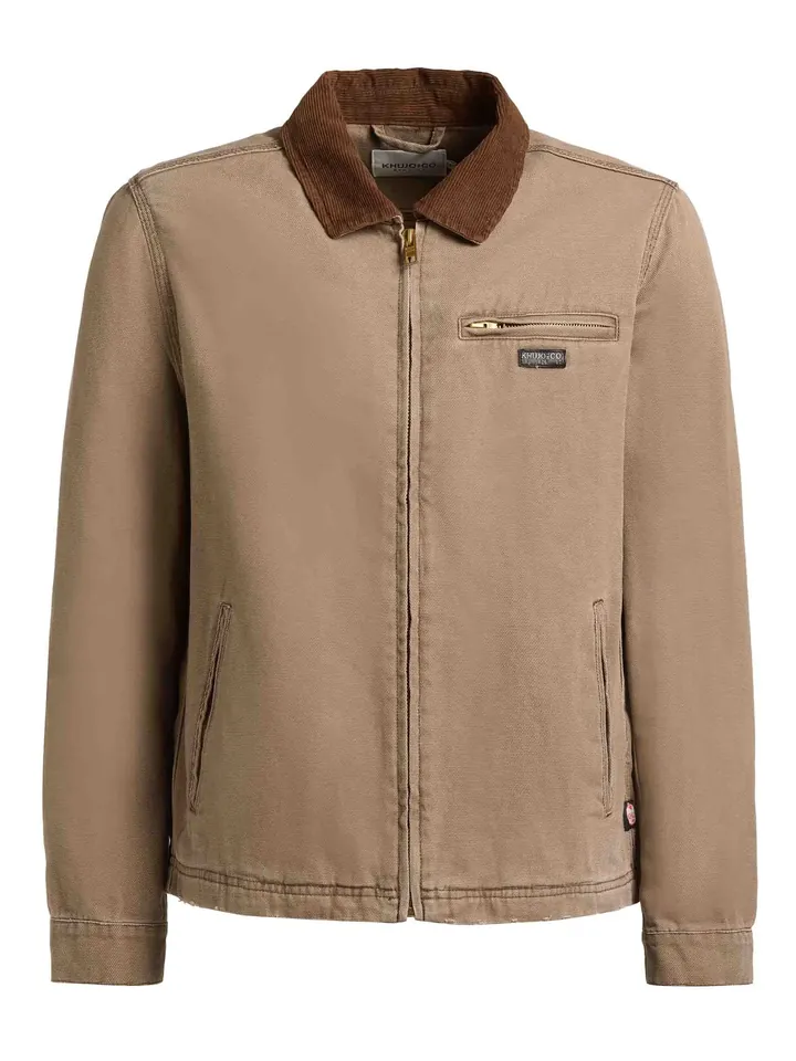 khujo Chaqueta de entretiempo 'Deddy'  chocolate / moca