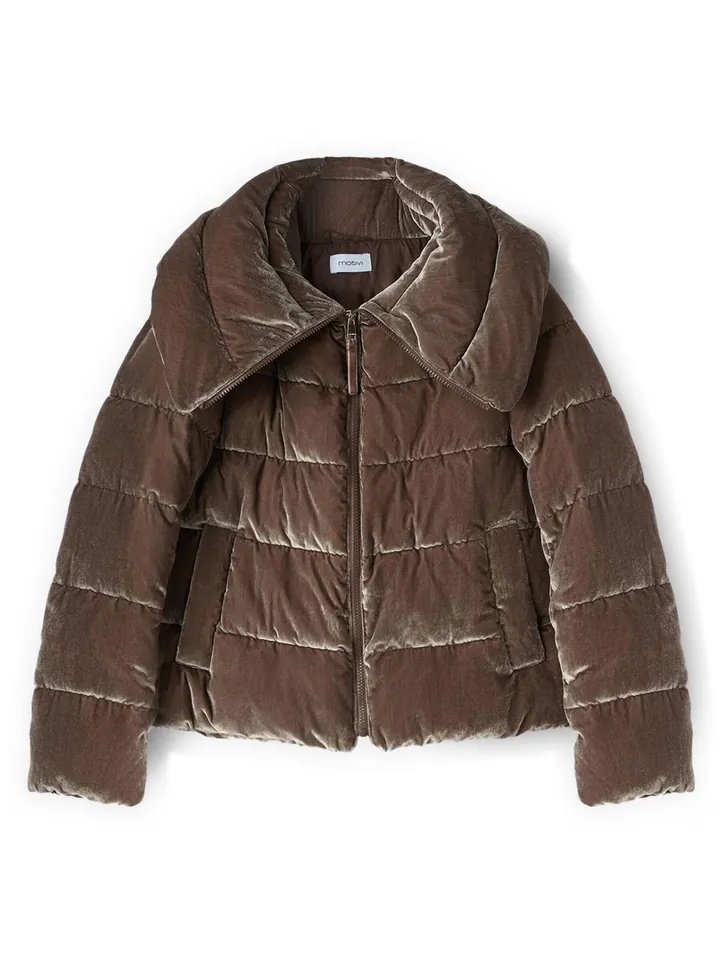 MOTIVI Chaqueta de invierno marrón