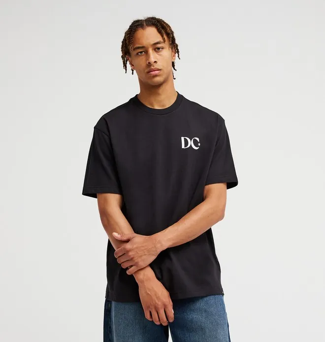 Rose From Skull - Camiseta de manga corta Negro Hombre