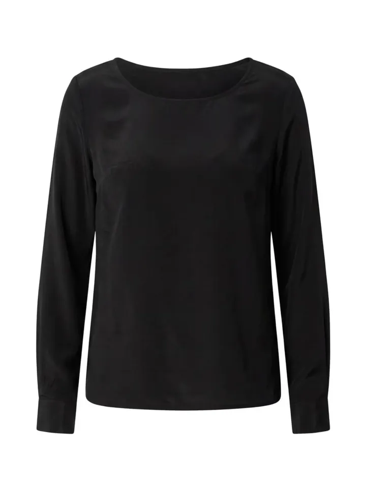 Posh Gear Blusa 'Seidenbluse Rotondoseta'  negro