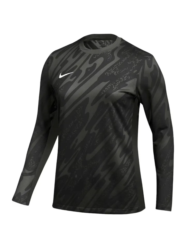 NIKE Camiseta funcional gris moteado / blanco