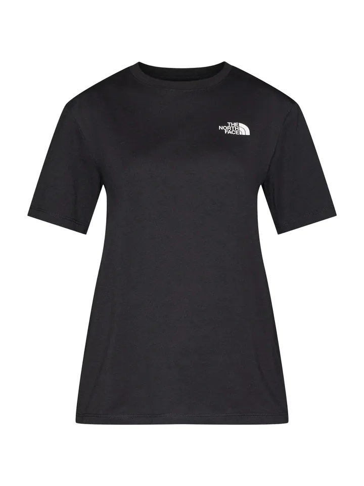THE NORTH FACE Camiseta 'Evolution Box Nse' negro / blanco