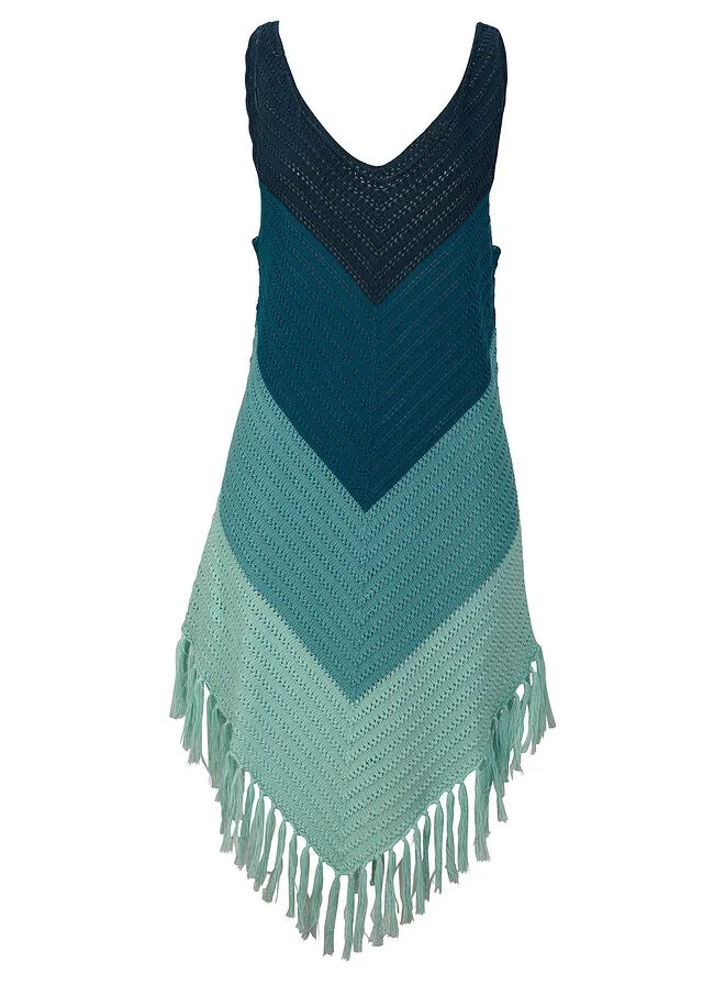 Vestido de playa de punto ligero