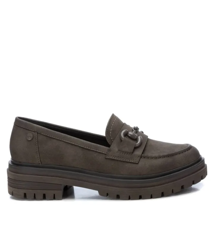 Refresh para mujer. 17142202-KAKI Mocasines 171422 kaki (39), Plano, 3 a 5cm, Ninguno, Casual, Verde, Imitación cuero, Clásico