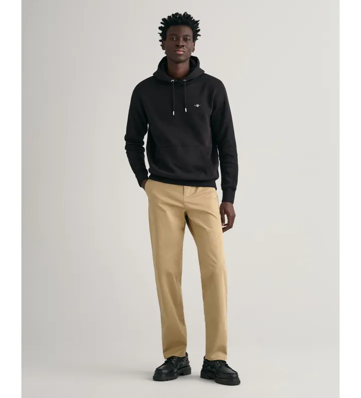 Gant para hombre. 1505222 Pantalones chinos Regular Fit de sarga (30/34), Casual, Algodón, Algodón Orgánico, Sostenible