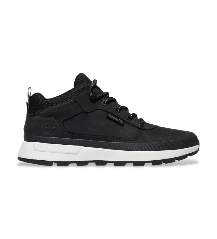 Timberland para hombre. TB1A2A580151 Zapatillas de piel Field Trekker negro (40), Plano, Cordones, Casual