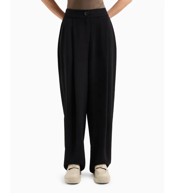 A|X Armani Exchange para mujer. XW000942AF10872UC001 Pantalón Icon negro (3XL), Casual, Poliéster