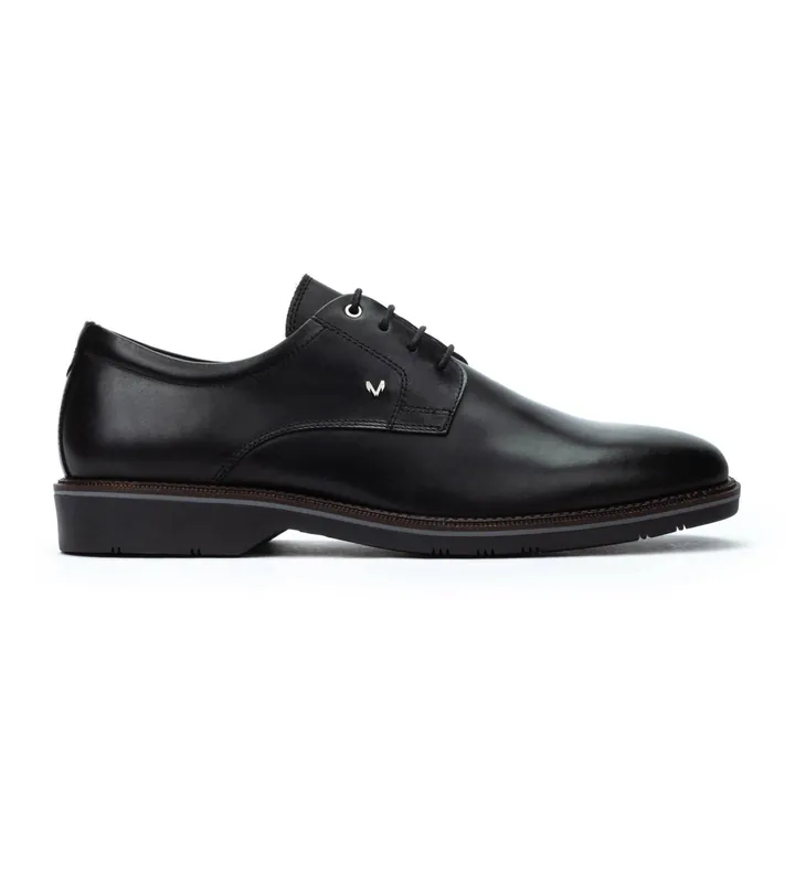 Martinelli para hombre. 1689-2889EA Zapatos de Piel Watford negro (39), Plano, Cordones, Casual, Fiesta, Clásico