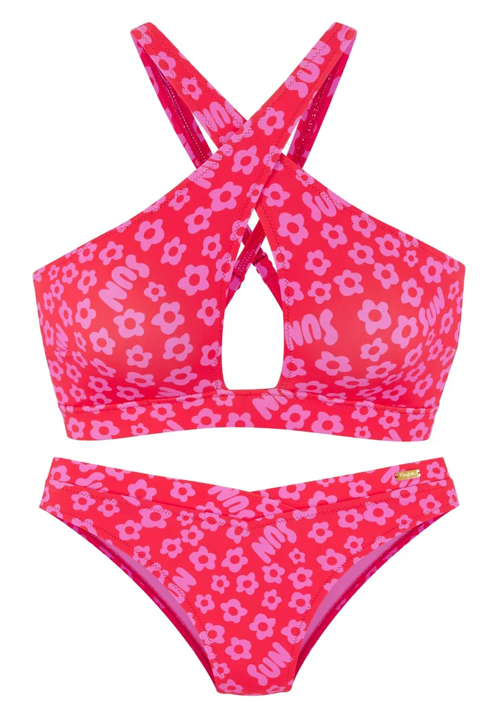 BUFFALO Bikini frambuesa / eosin