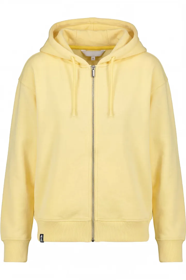 alife & kickin Sudadera con cremallera 'LivAK A' amarillo