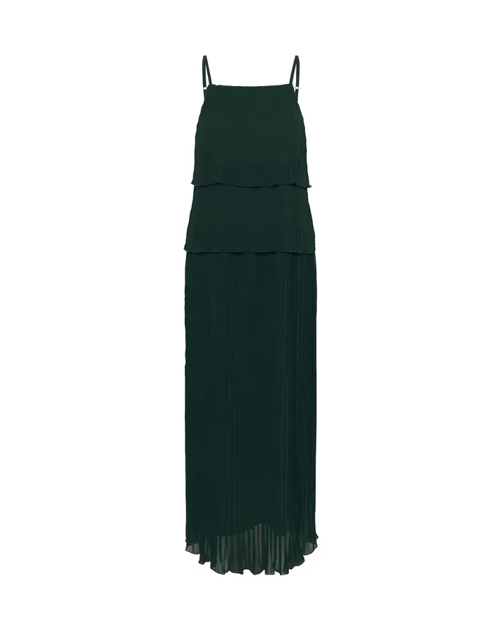 CULTURE Vestido 'CUuni Cheila' verde oscuro