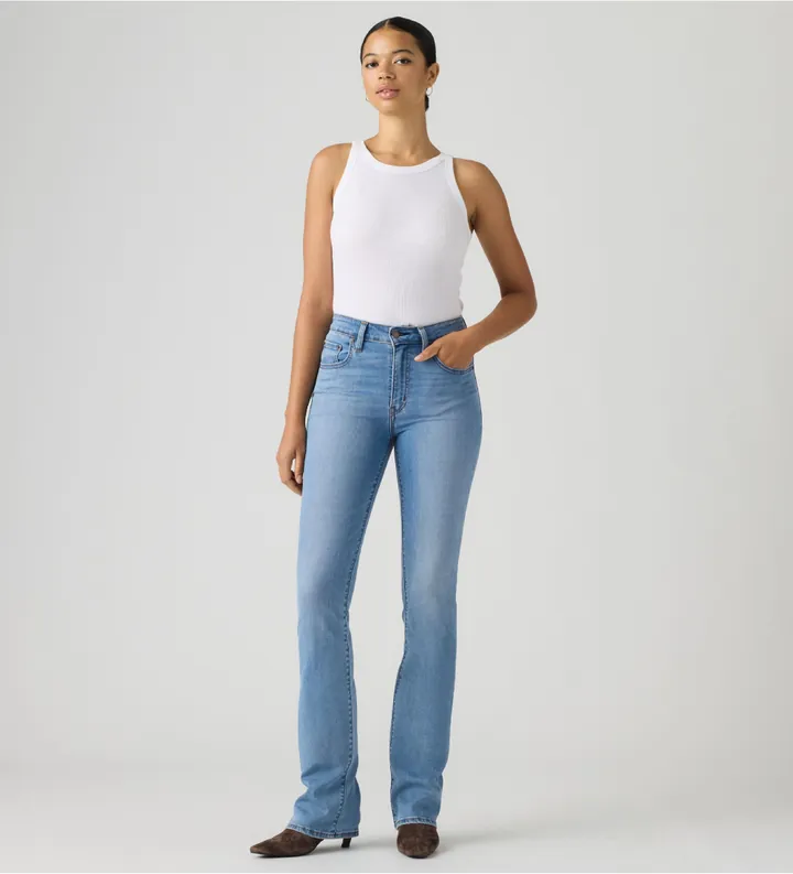 Levi's para mujer. 18759-0346 Jeans 725 high rise bootcut azul (25/30), Casual, Algodón, Denim