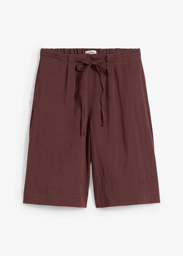 Bermudas de mezcla de viscosa fluida