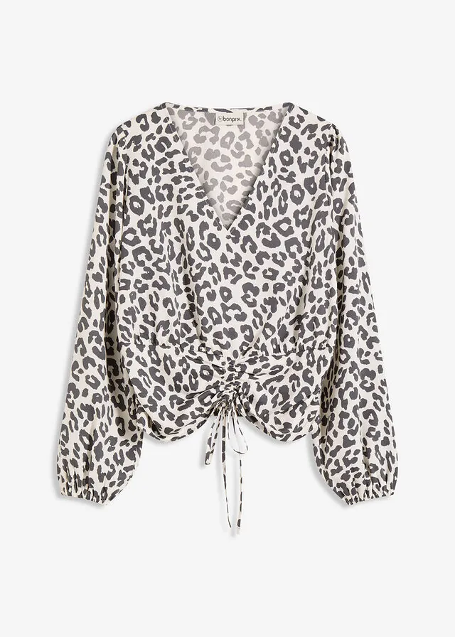 Blusa con fruncido