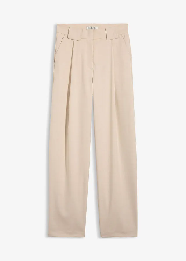 Pantalón barrel con cintura alta