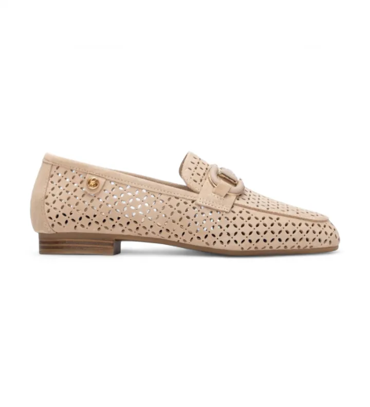 Carmela para mujer. 16313703-BEIGE Mocasines 163137 beige (36), Plano, 1 a 3cm, Ninguno, Casual, Sintético