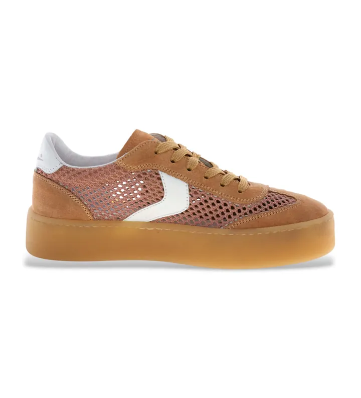 Voile blanche para mujer. 2019876 Zapatillas Ines Mesh rosa (37), Piel, 1 a 3cm, Cordones, Casual