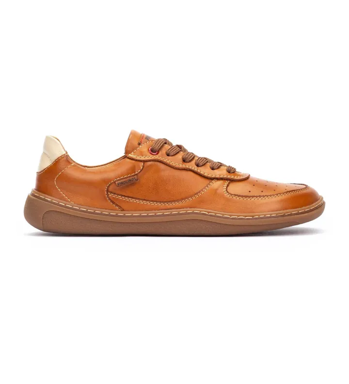 Pikolinos unisex. U9F-6363C1 Zapatillas de Piel Aranjuez marrón (35), Plano, Cordones, Casual