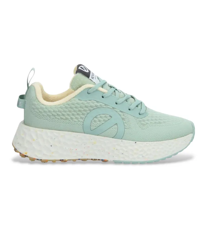 NO NAME para mujer. LNVDMS0 Zapatillas Carter Fly verde (36), Piel, Plano, Cordones, Casual