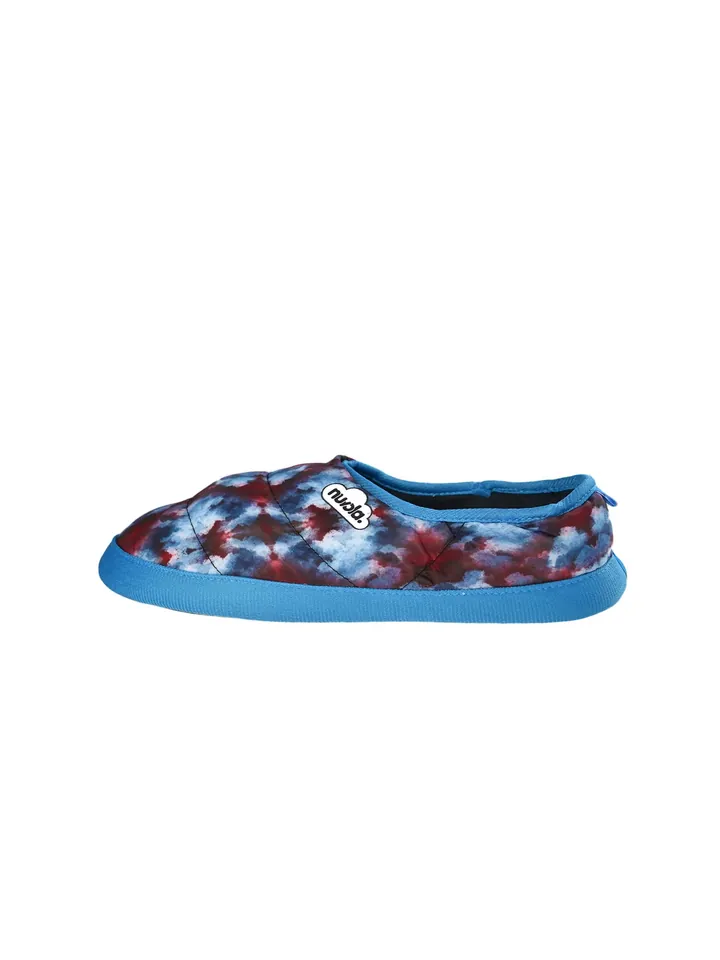Nuvola. Zapatillas de casa 'Nebbia' azul