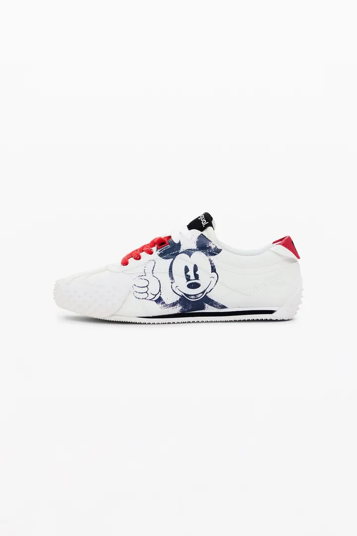 Desigual, Zapatillas Mickey Mouse™, Mujer, Poliuretano, Blanco, 36