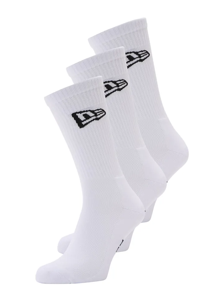 NEW ERA Calcetines  negro / blanco