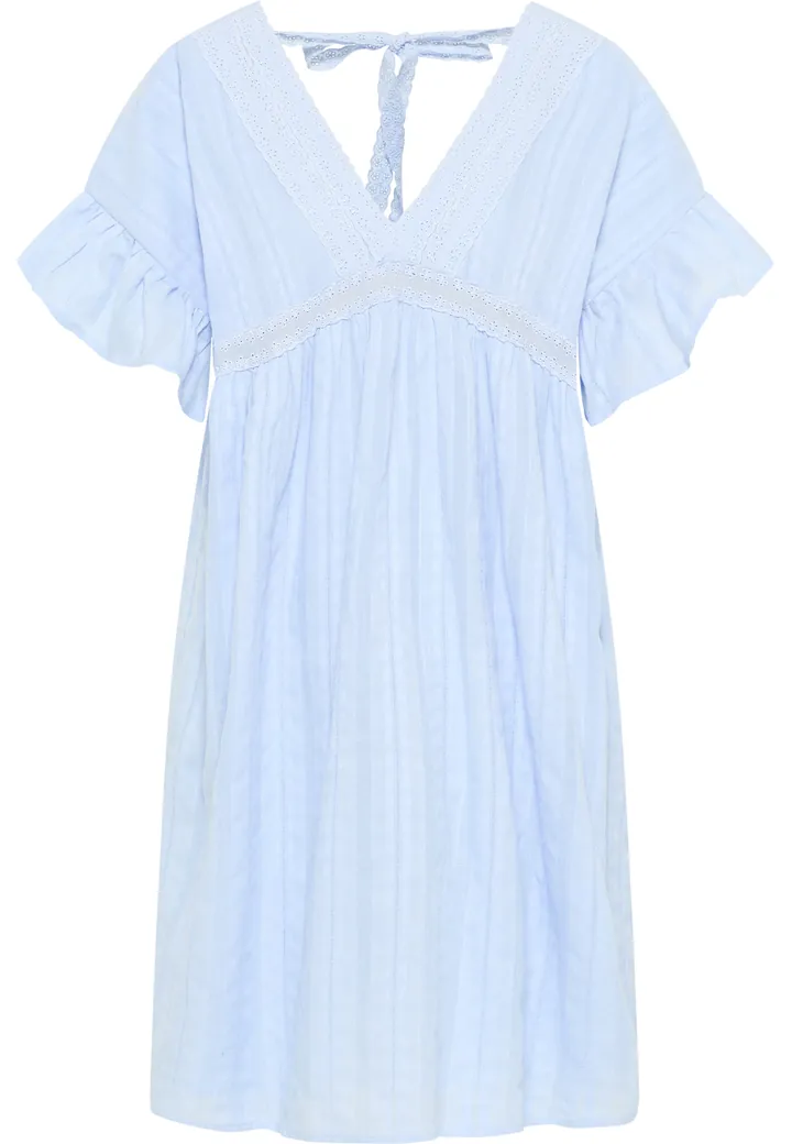 DreiMaster Vintage Vestido azul claro