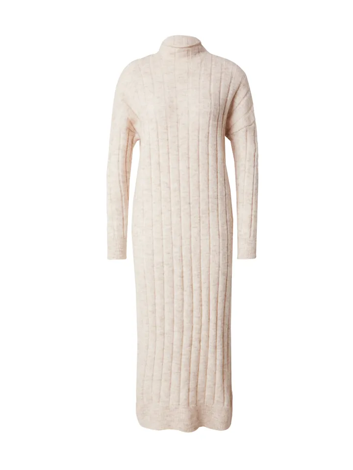 VERO MODA Vestido de punto beige